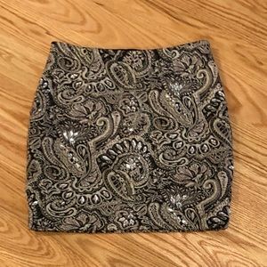 Guess patterned pencil skirt